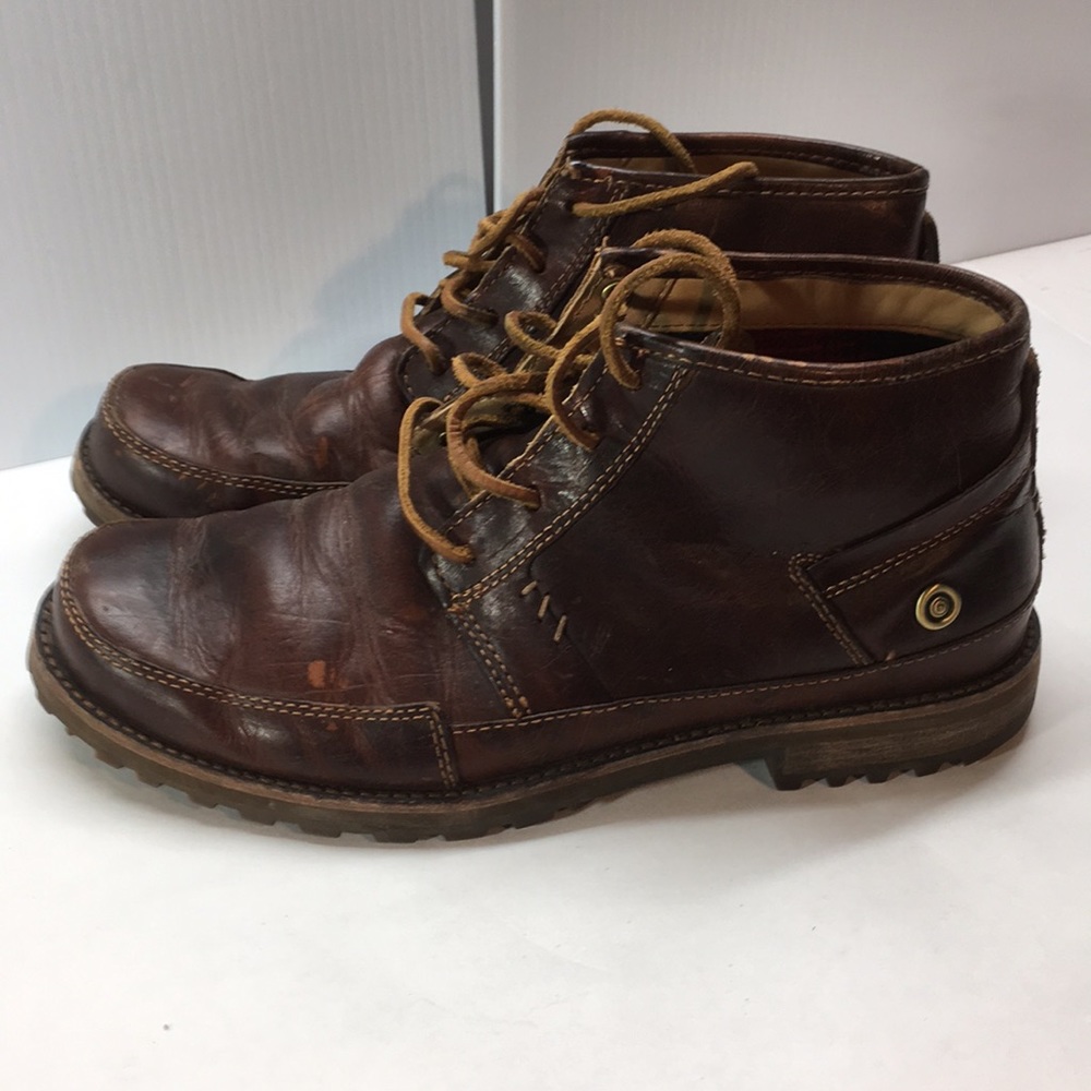 Rockport boots leather
